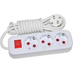 3 LÜ PRİZ UZATMA 5 METRE - 