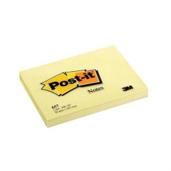 3M POST-İT 657 76*102 SARI 100YP - 