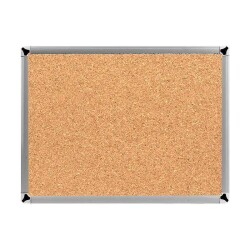 Akyazı Alüminyum Çerçeve Mantar Pano 90x120 - AKYAZI