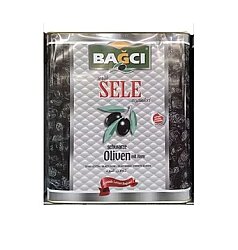 Bağcı Yağlı Siyah Zeytin Sele 10 Kg - BAĞCI