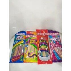 Bebeto Licorice Jelly 75 Gr.4 Renk x12 - BEBETO