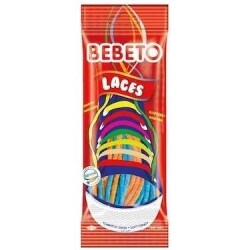 BEBETO LİCORİCE JELLY 75 GR.LACES (12*8) 16013779 - 1
