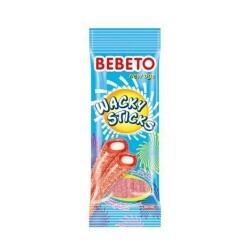 BEBETO LİCORİCE JELLY 75 GR.W.STICK ÇİLEK VANİLYA (12*8) 16013777 - 1