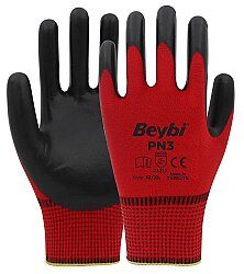 Beybi Pn3 Nitril Kaplamalı İş Eldiveni - 