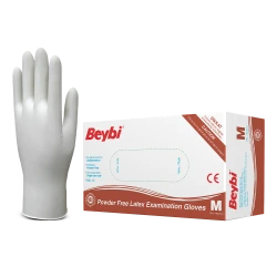 Beybi Pudrasız Lateks Muayene Eldiveni M Beden - BEYBİ