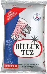 BİLLUR TUZ 750 GR İYOTLU - BİLLUR