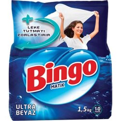Bingo Matik Erguvan (ultra Beyaz) 1.5 Kg - BİNGO