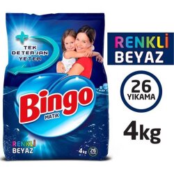 BİNGO MATİK RENKLİ&BEYAZ 4 KG - BİNGO