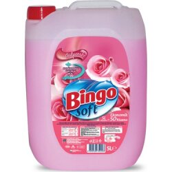 BİNGO SOFT GÜL PEMBE 5 LT - BİNGO
