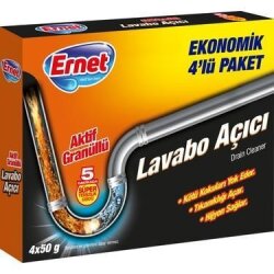 ERNET LAVABO AÇICI 4'LÜ 50 GR - ERNET