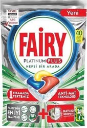 FAİRY TABLET PLATİNUM PLUS 40'LI - FAİRY