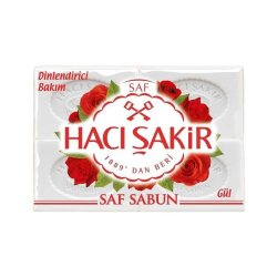 Hacı Şakir Sabun 600 Gr4 Lü Gül - HACI ŞAKİR