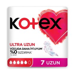 KOTEX ULTRA SİNGLE UZUN 7 PED - KOTEX