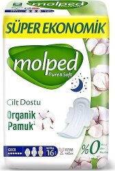 MOLPED PURE V SOFT SÜPER EKO GECE 16'LI - MOLPED