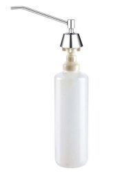 Ankastre Sıvı El Sabunu Dispenseri Krom Pirinç Gövde - CANPA