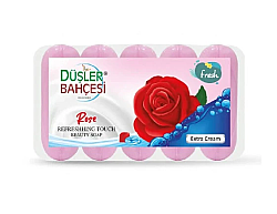Düşler Bahçesi Kalıp Sabun Gül 5x55gr - DÜŞLER BAHÇESİ