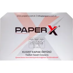 Paperx Klozet Kapak Örtüsü 250 Li - PAPERX