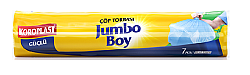 Koroplast 80*110 Cm Çöp Torbası Güçlü Jumbo 7 Li Mavi - KOROPLAST