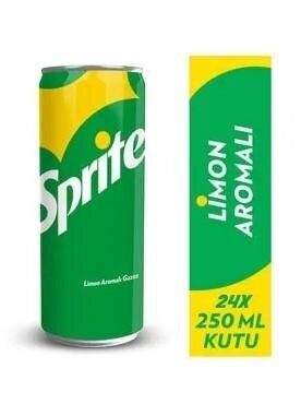 Sprite Sprıte Slim Kutu 250ml x24 Ürün Görseli