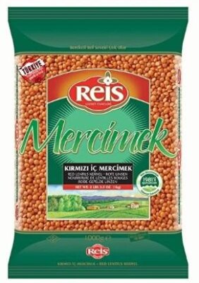 Reis Reis 1 Kg Mercimek Kırmızı Top Tane Ürün Görseli