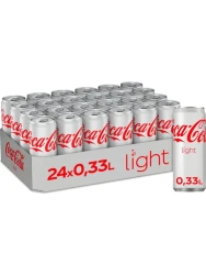 Coca Cola 330 ML Kutu Light x24 - COCA COLA