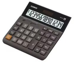 CASIO HESAP MAKİNESİ MASAÜSTÜ DH-14 14 HANE - 