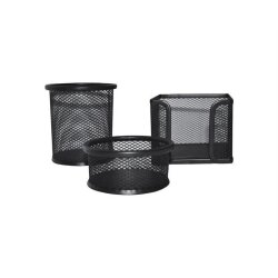 GLOBOX METAL SİYAH 3LÜ MASA SETİ 6643 - 