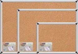 İNTERPANO ALÜMİNYUM ÇERÇEVE MANTAR PANO 90X180 - İNTERPANO 