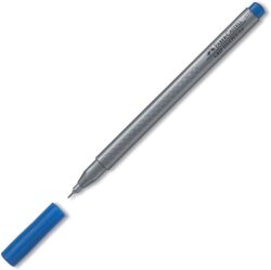 FABER CASTELL GRİP FİNEPEN MAVİ 04 - FABER CASTELL