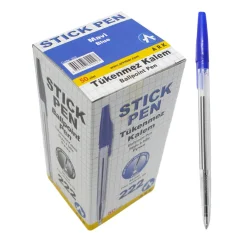 Ark Stick Pen 222 Tükenmez Kalem Sıyah - ARK