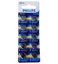 PHİLİPS ALKALİNE LR44 1.5 V DÜĞME PİL - PHİLİPS