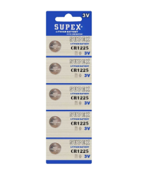 Supex Cr1225 3 V Düğme Pil - SUPEX
