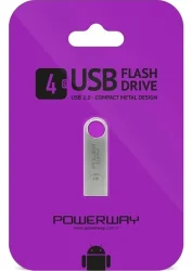 Powerway Usb Flash Bellek 4 Gb - POWERWAY 