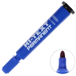 HI-TEXT PERMANENT MARKER YUVARLAK UÇ KALEM 830PB MAVİ - 2