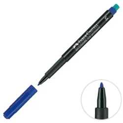 FABER CASTELL MULTİMARK 1525 PERMANENT MAVİ M - 1