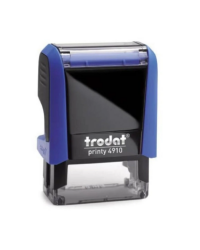 TRODAT KAŞE 4910 P4 MAVİ GÖVDE VE KEÇE - 2