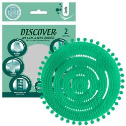 DİSCOVER SİLİKONLU KOKU GİDERİCİ PİSUVAR YEŞİL 2 Lİ - 1
