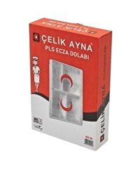 ECZA DOLABI ÇELİK AYNA PLS 158 - 1