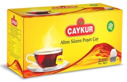 ÇAYKUR ALTIN SÜZEN BARDAK POŞET ÇAY 50GR - ÇAYKUR