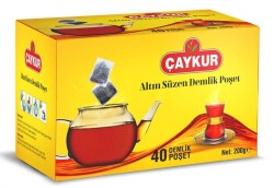 ÇAYKUR RİZE SÜZEN DEMLİK POŞET 200GR (16) - ÇAYKUR
