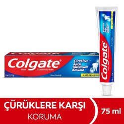 COLGATE 75 ML. ÇÜRÜKLERE KARŞI NANE FERAHLIĞI - 