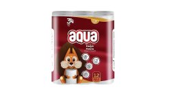 AQUA HAVLU 12'Lİ BAMBU (4*) 3 KATLI - AQUA