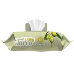 BABY TURCO ISLAK HAVLU 90 LI ZEYTİNYAĞLI (24*) - 