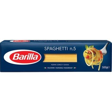 indomie Barilla 500 Gr. Spaghetti x16 Ürün Görseli