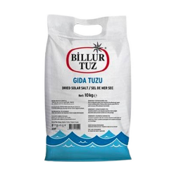 BİLLUR GIDA SAN.TUZU 10 KG.MAVİ AMB. - 