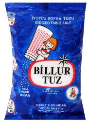 BİLLUR TUZ 750 GR.İYOTLU (30*) PLT-48 - BİLLUR