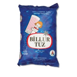 BİLLUR TUZ 1500 GR.İYOTLU (15*) PLT-50 - 