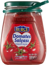 Burcu Salça Domates Ev Tipi 1500 Gr Cam - BURCU