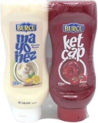 BURCU SET 650-550GR ACI KETÇAP MAYONEZ.(10*) - 