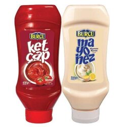 BURCU SET 650-550GR TATLI KETÇAP MAYONEZ.(10*) - 